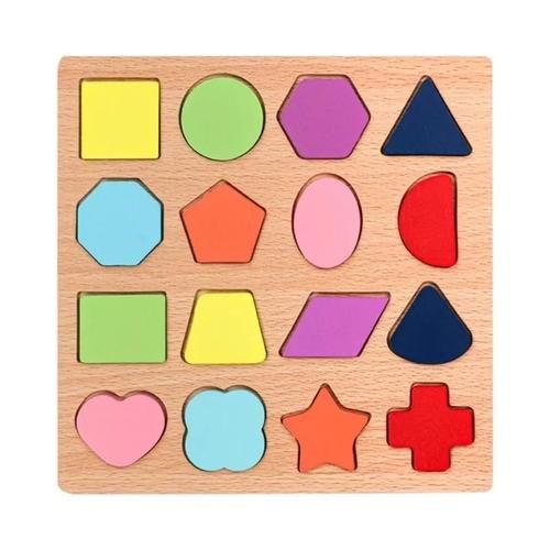 wooden shape puzzle